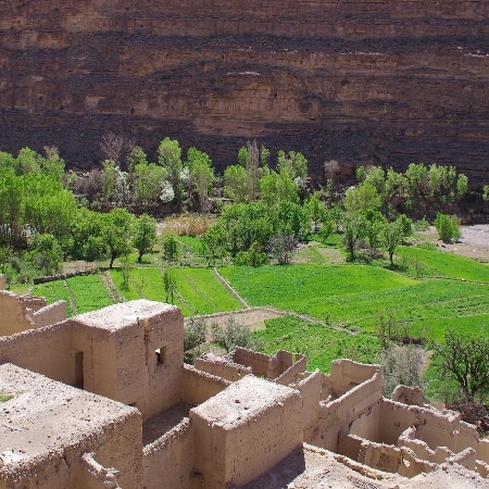Vers le petit village d'Imider. Imider