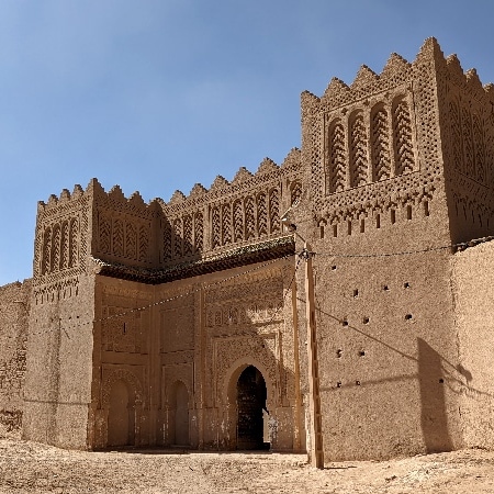 Le Ksar Ouled Abdelhalim à Rissani. Rissani