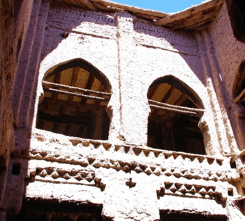 Ksar de Tamnougalt du XVIe siècle. Vallée du Drâa