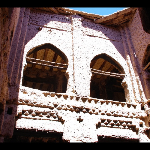 Ksar de Tamnougalt du XVIe siècle. Vallée du Drâa