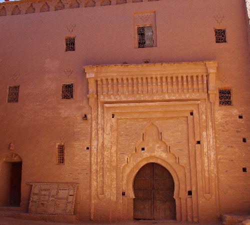 Ksar de Tamnougalt du XVIe siècle. Vallée du Drâa