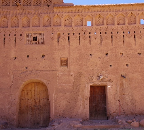 Ksar de Tamnougalt du XVIe siècle. Vallée du Drâa