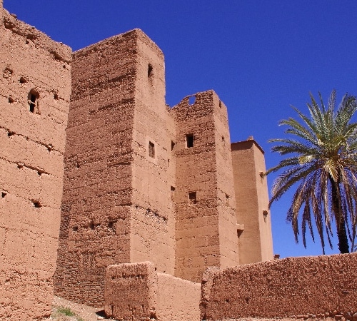 Ksar de Tamnougalt du XVIe siècle. Vallée du Drâa