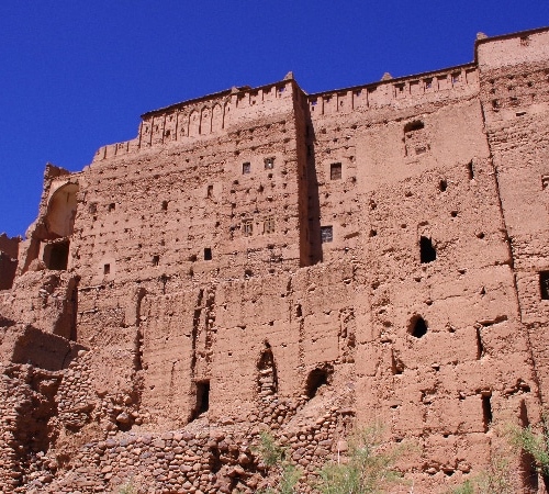 Ksar de Tamnougalt du XVIe siècle. Vallée du Drâa
