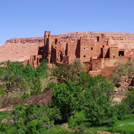 Vieille kasbah à Tamedakhte. Tamedakhte