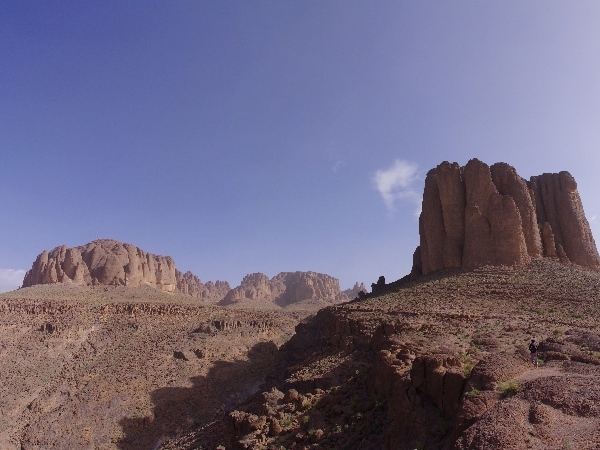 Les aiguilles du Saghro. Djebel Saghro