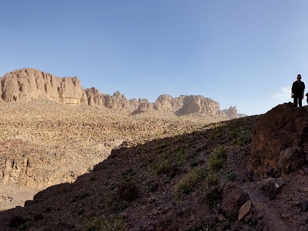 Nous remontons sur un plateau. Djebel Saghro