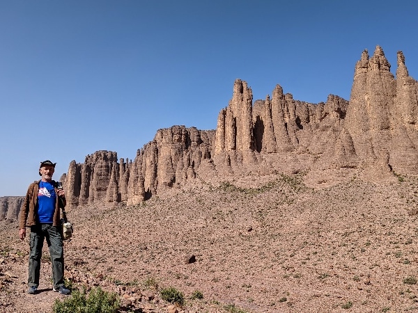 Nous remontons sur un plateau. Djebel Saghro
