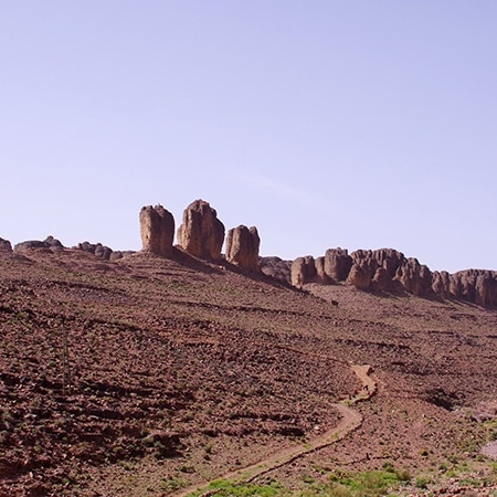 Randonnée dans le Djebel Saghro. Djebel Saghro