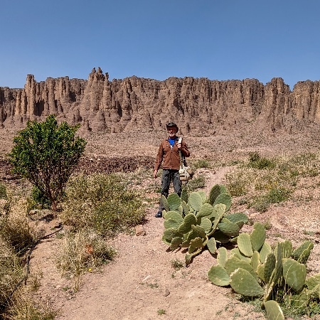 Nous redescendons vers notre départ. Djebel Saghro