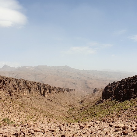 Une faille énorme ! Djebel Saghro