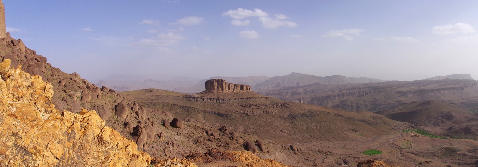 Sublime paysage du Djebel Saghro. Djebel Saghro