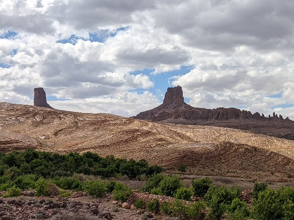 Nous redescendons vers notre point de départ. Djebel Saghro