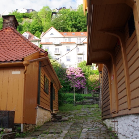 Balade dans la ville. Bergen