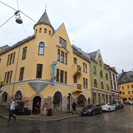 Ålesung et le style Art nouveau. Alesund