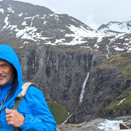 Il pleut à Trollstiven viewpoint, nous reviendrons demain ... Andalnes