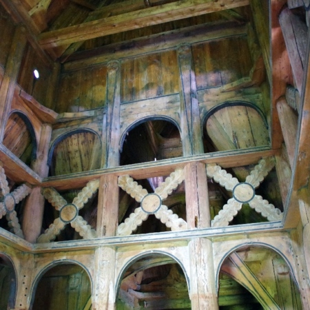 Eglise en bois Stavkirke de Borgund. Stavkirke de Borgund