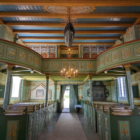 Eglise à Ulvik. Ulvik