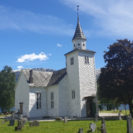 Eglise à Ulvik. Ulvik