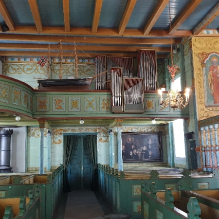 Eglise à Ulvik. Ulvik