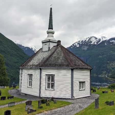 La Geiranger Kirkje. Geiranger