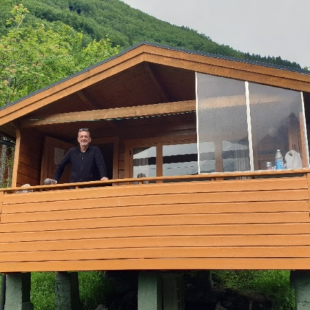 Notre cabane à Geiranger. Geiranger