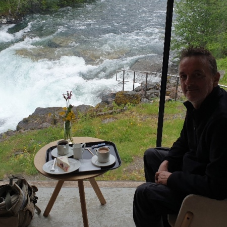 Le Gudbrandsjuvet café. Gudbrandsjuvet