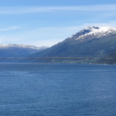 Le viaduc d'Hardanger. Hardanger
