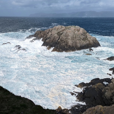La pointe Est de la Norvège, Krakenus. Le phare. Krakenus fyr