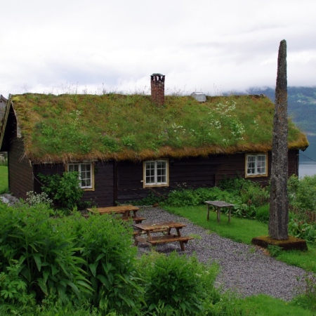 Le petit musée de Liatunet dans une ancienne ferme. Innvik