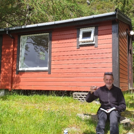 Notre cabane à Maloye. Maloye