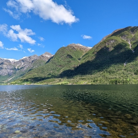 Le fjord de Sognefjord. Sognefjord