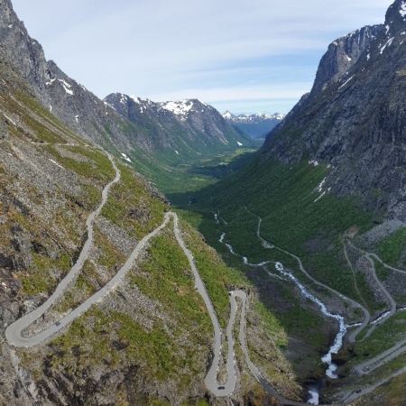 La Vallée des Trolls. Trollstigen