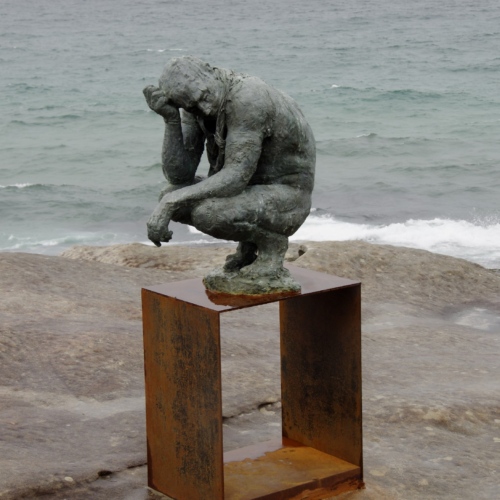 Œuvres contemporaines sur les plages de Manly. Manly