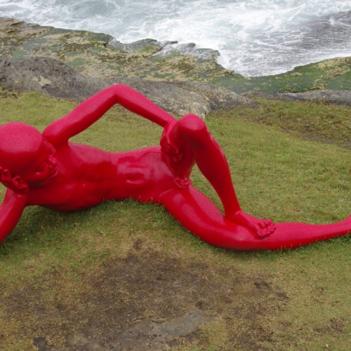 Œuvres contemporaines sur les plages de Manly. Manly