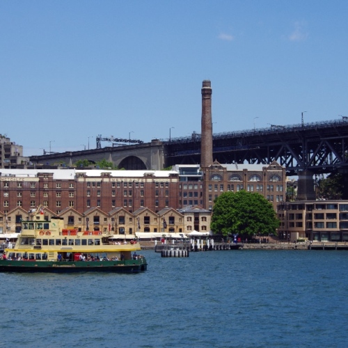 Sydney, le port et les docks. Sydney