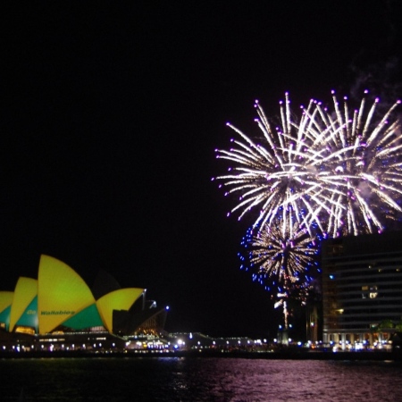Sydney, fête des Wallabies. Sydney