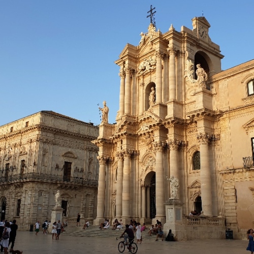Cathédrale de Syracuse. Italie, Syracuse