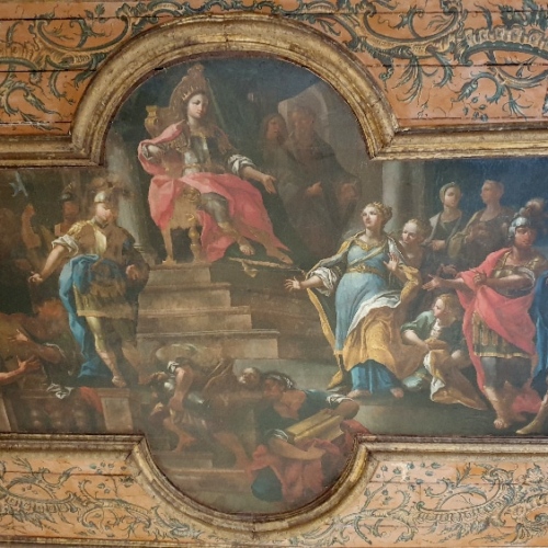 L'église de Santa Chiara. Italie, Noto.
