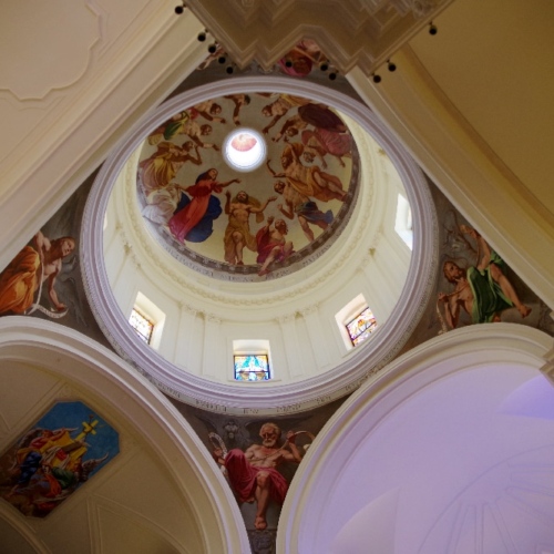 L'église de Santa Chiara. Italie, Noto.