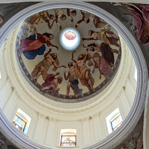 L'église de Santa Chiara. Italie, Noto.