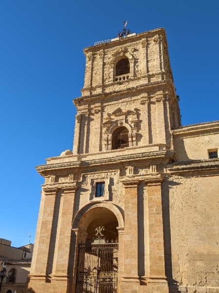 La Cathédrale d'Enna. Italie, Enna.