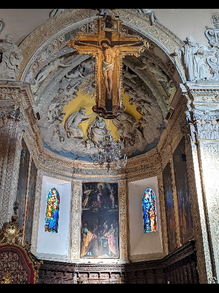La Cathédrale d'Enna. Italie, Enna.