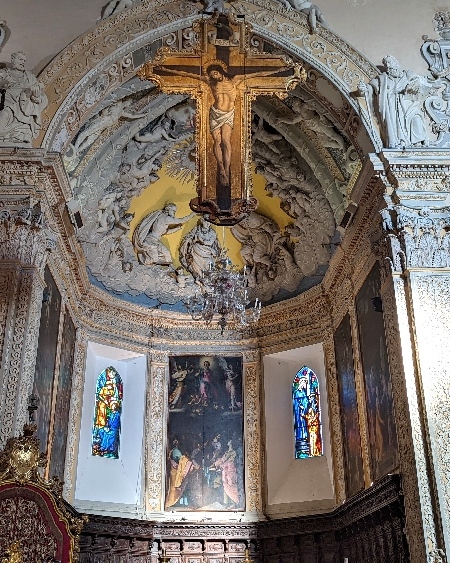 La Cathédrale d'Enna. Italie, Enna.