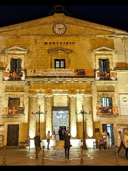 Le théâtre municipal d'Enna. Italie, Enna.
