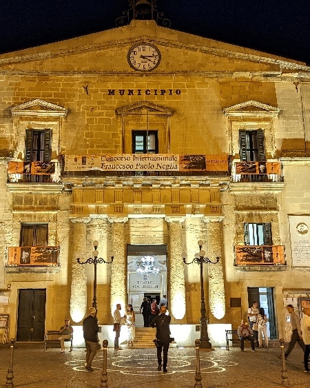 Le théâtre municipal d'Enna. Italie, Enna.