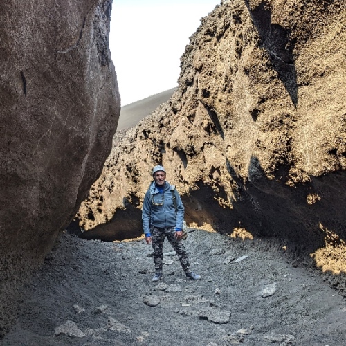 Randonnée sur l'Etna. Italie, Etna.