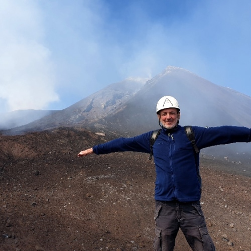 Randonnée sur l'Etna. Italie, Etna.