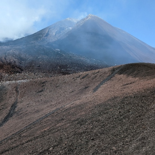 Randonnée sur l'Etna. Italie, Etna.