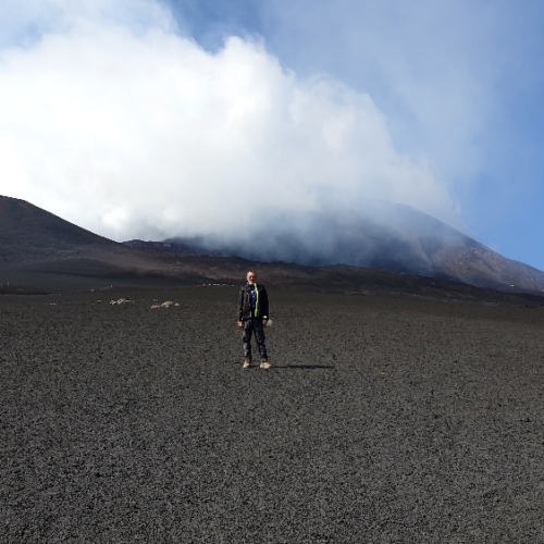 Randonnée sur l'Etna. Italie, Etna.